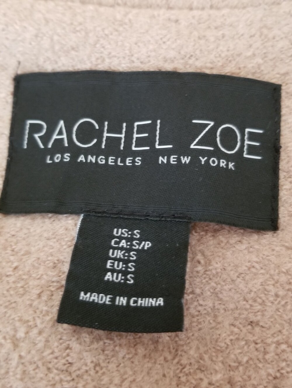 Rachel Zoe Wool Blend Coat Size Small - Picture 6 of 7